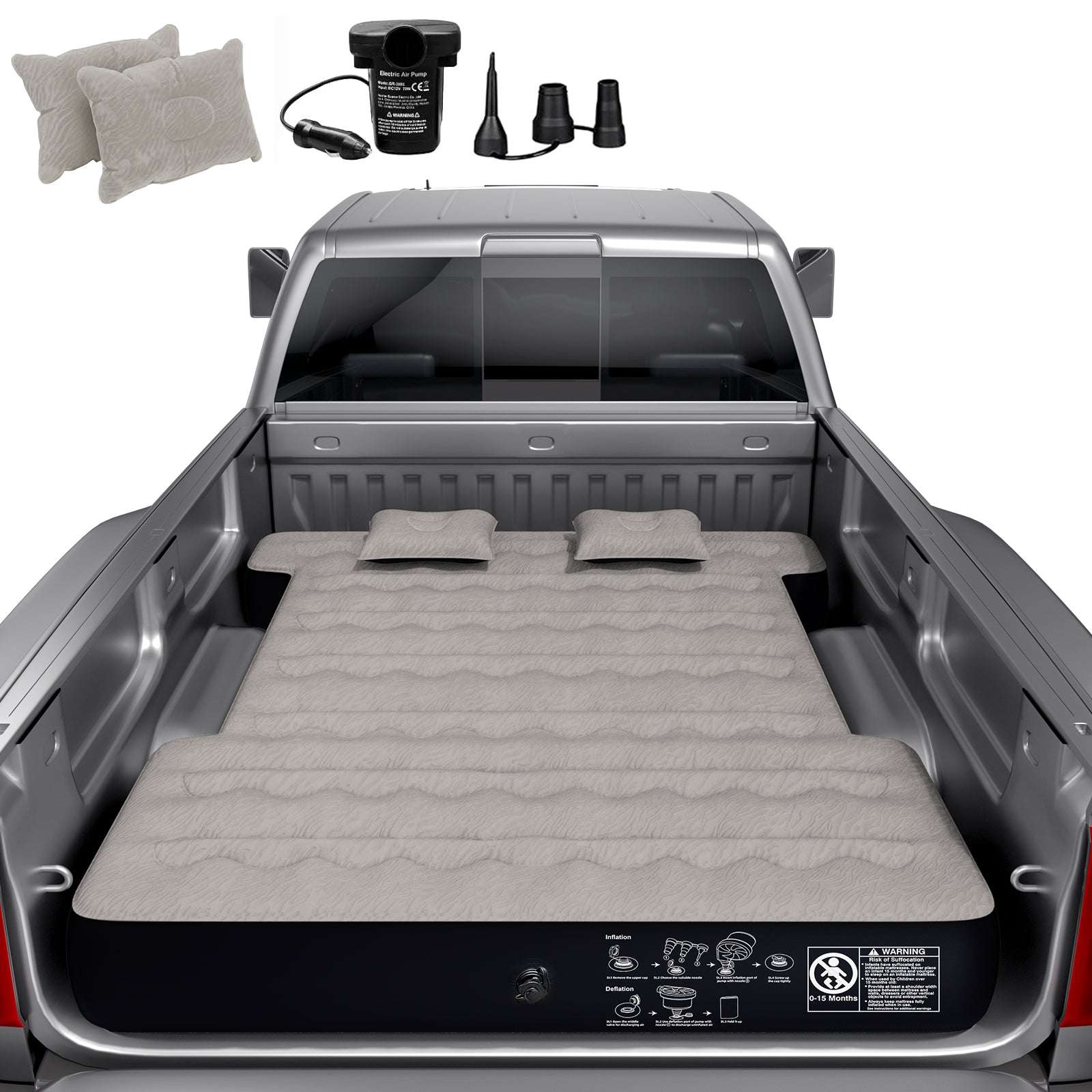5.5-5.8ft | 6-6.5'  Truck Bed Air Mattress