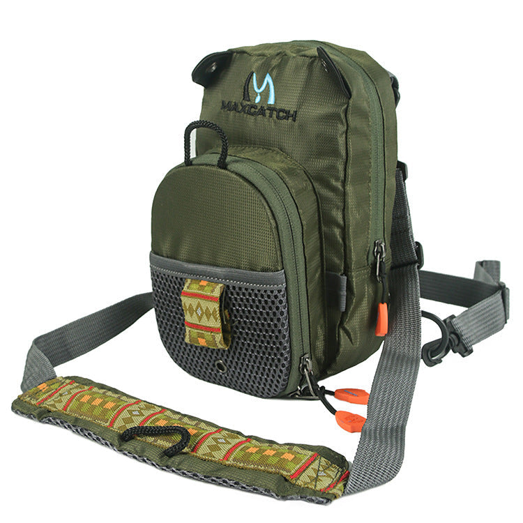 Multi-functional Fly Fishing Tackle Bag with Multiple Pockets