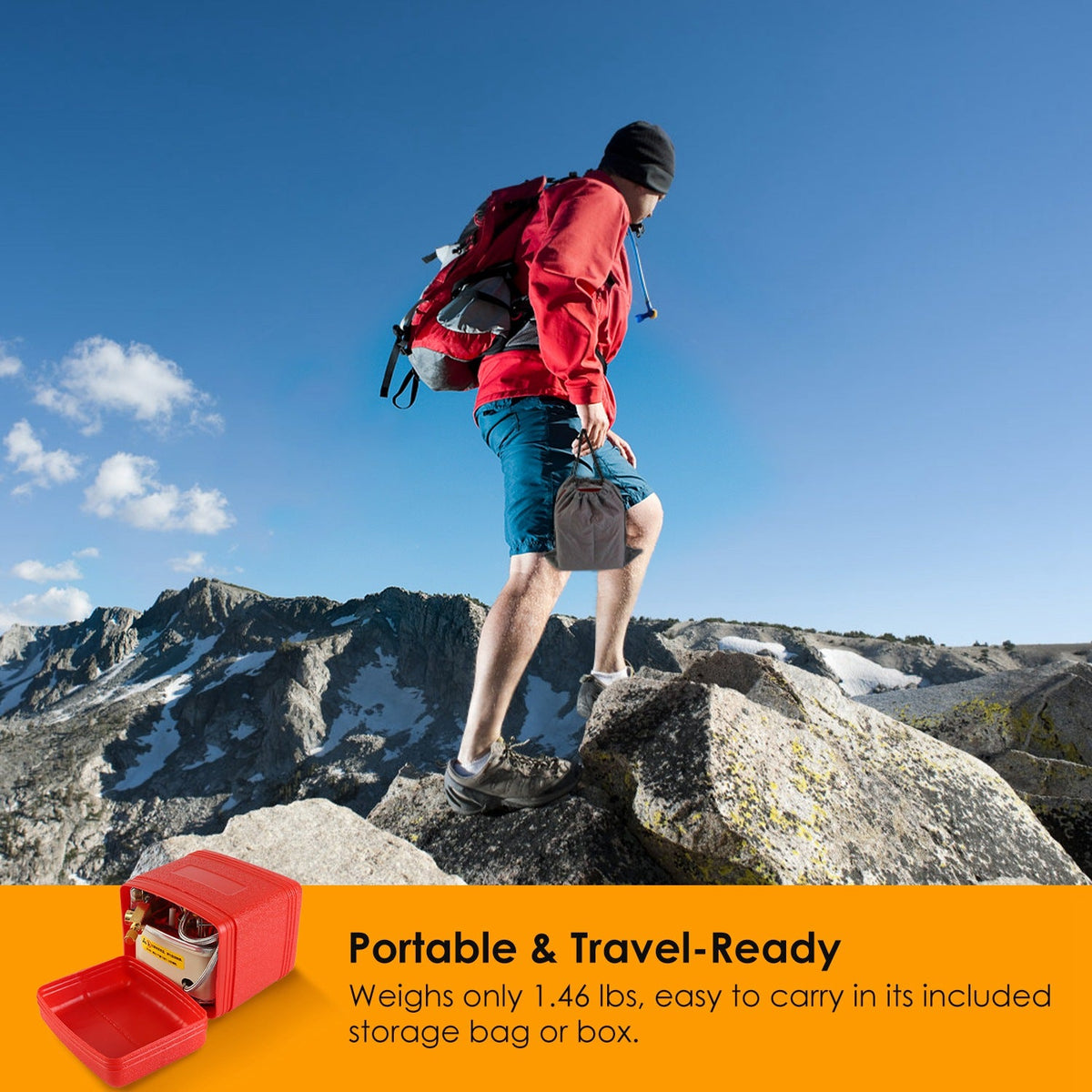 13000W Portable Windproof Camping Stove