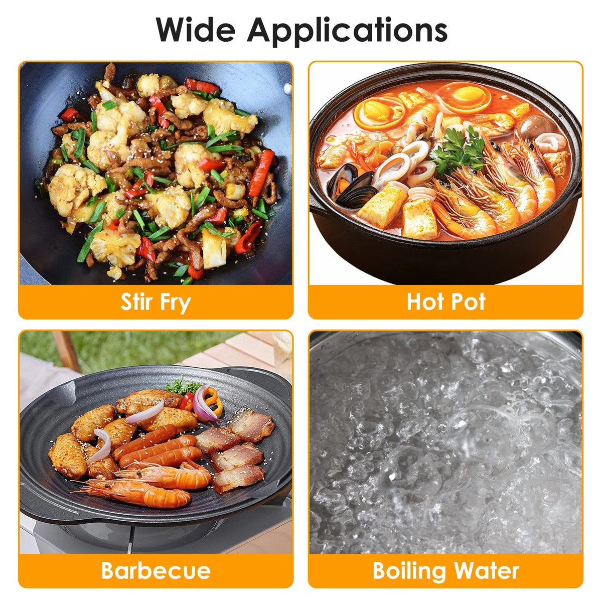 13000W Portable Windproof Camping Stove