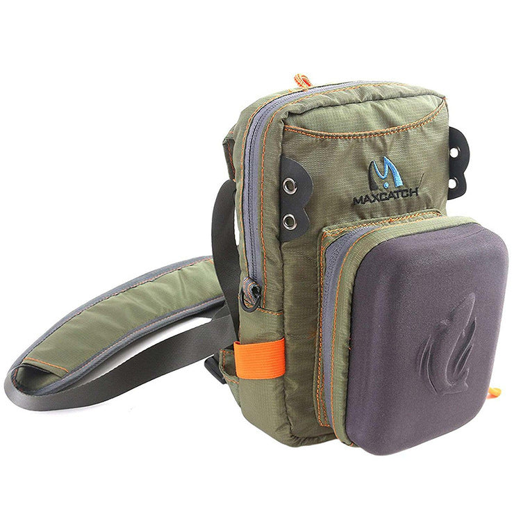 Multi-functional Fly Fishing Tackle Bag with Multiple Pockets