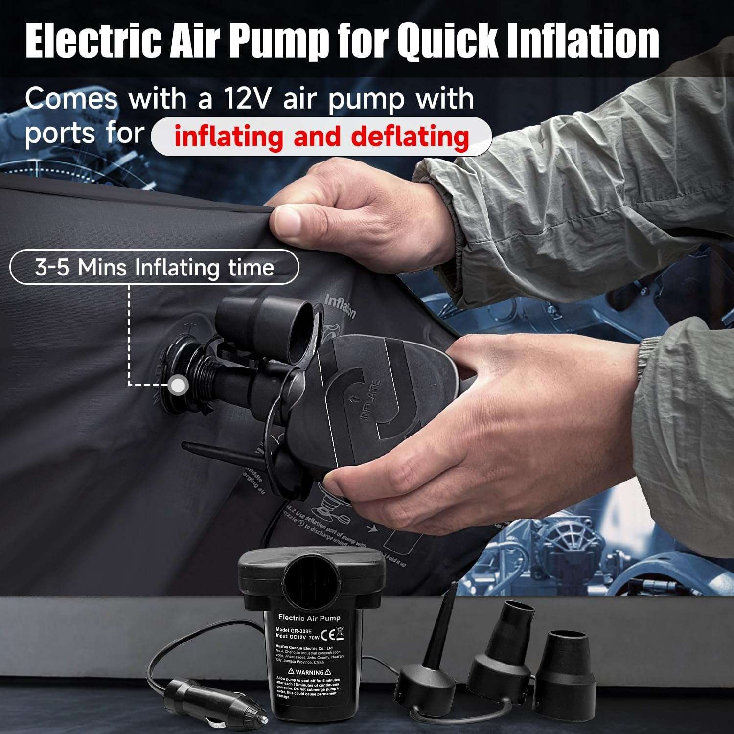 Thicken Backseat SUV/Car/Truck Air Mattress