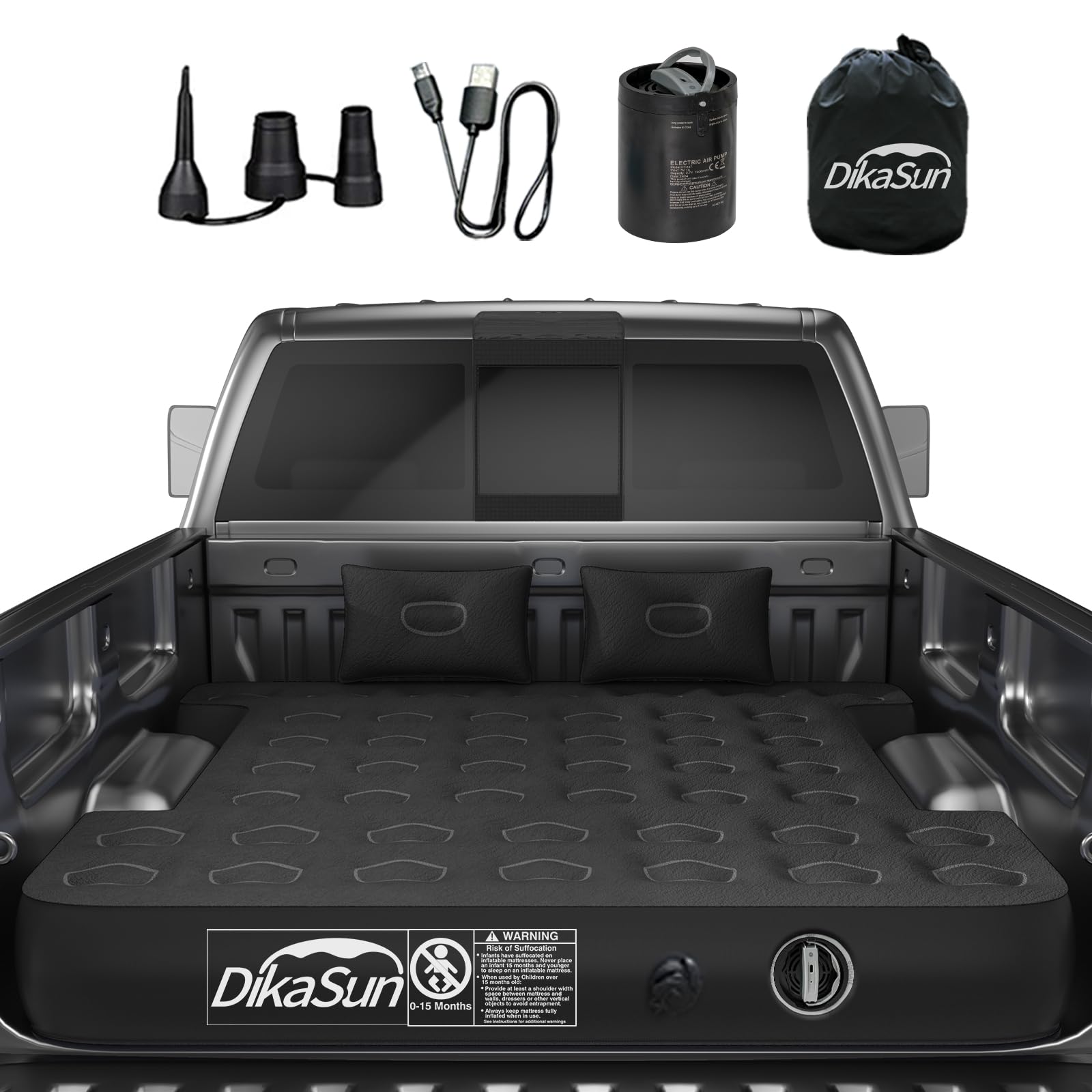 5.5-5.8ft | 6-6.5'  Truck Bed Air Mattress