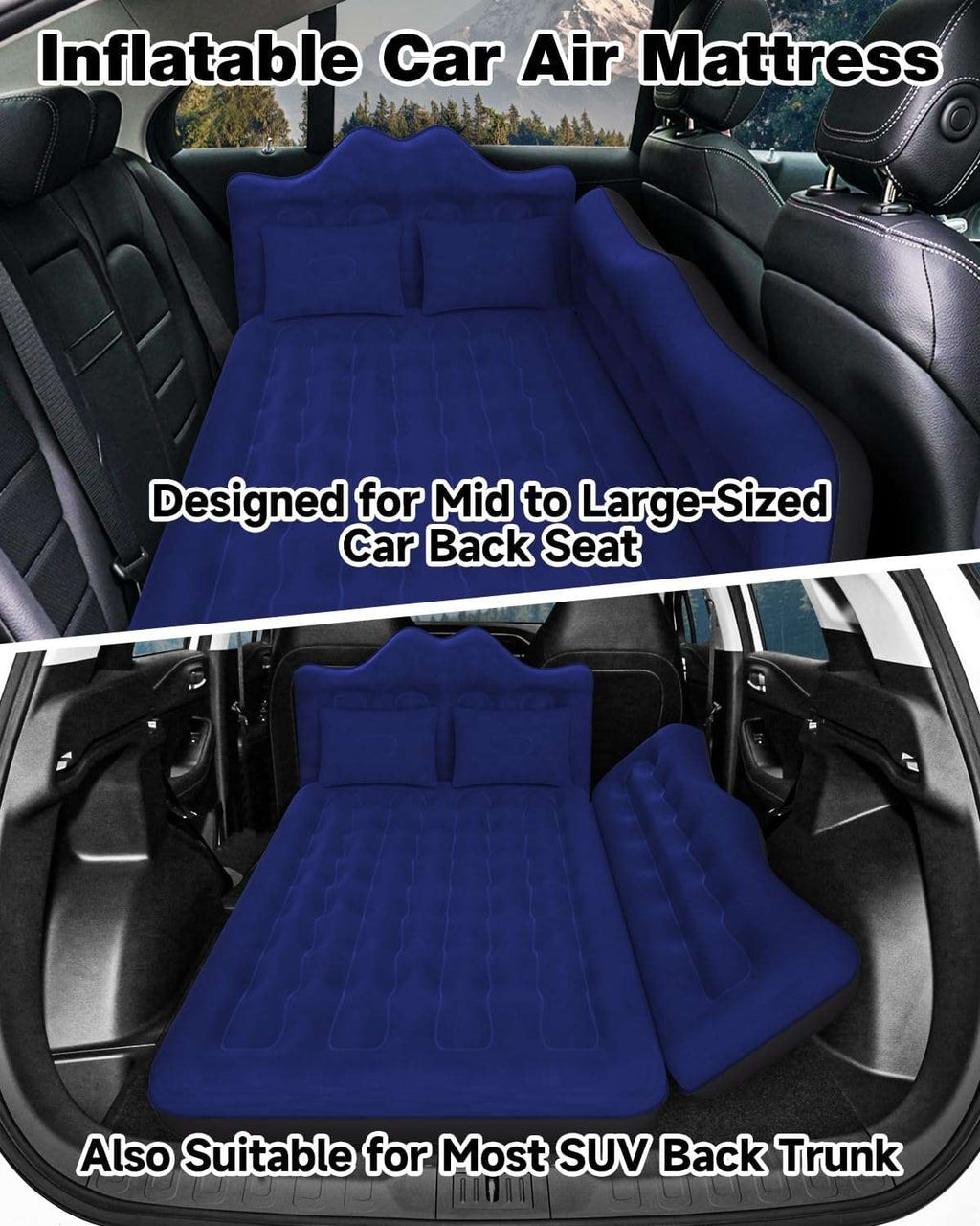 29.53in/75cm Wide Car Air Mattress I
