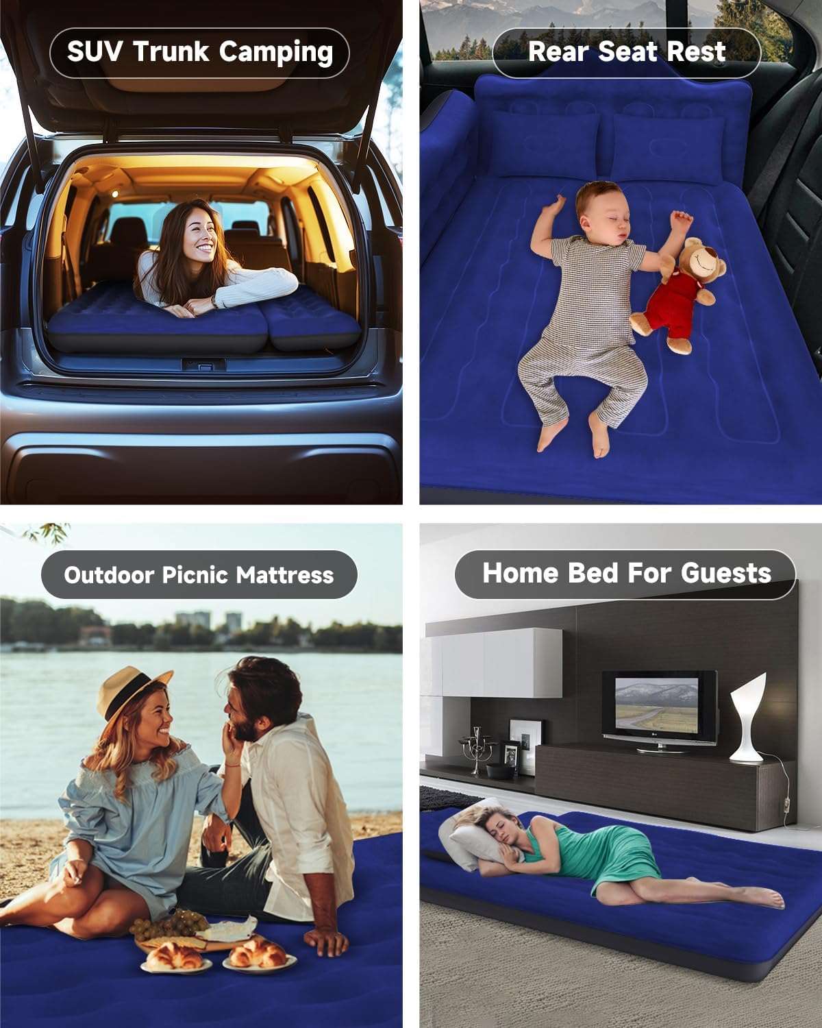 29.53in/75cm Wide Car Air Mattress I