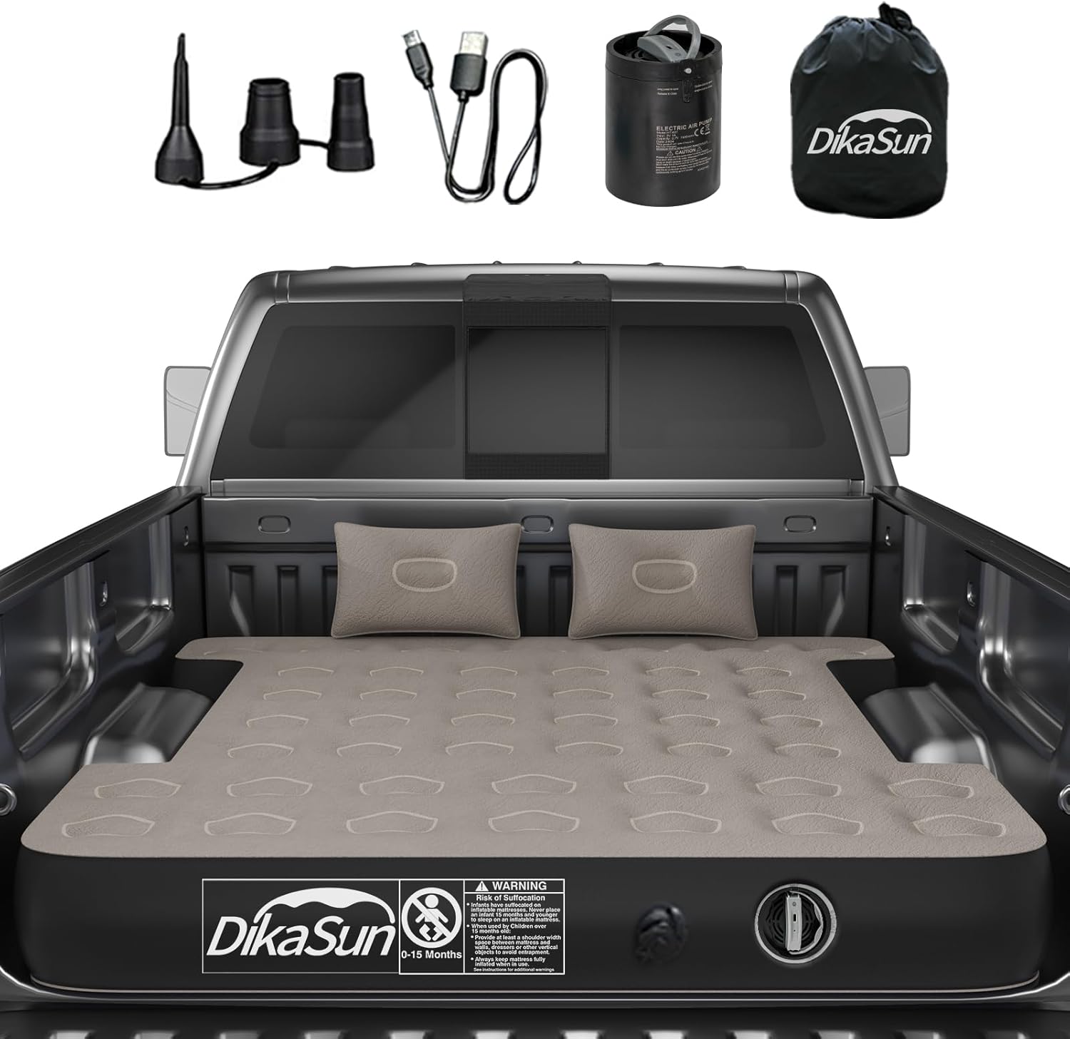 5.5-5.8ft | 6-6.5'  Truck Bed Air Mattress