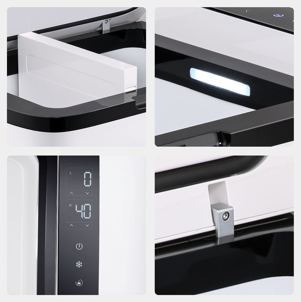 GO20 Dual Zone 12V Portable Freezer 20 LT
