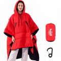 Wearable Poncho Blanket  Hooded Windproof