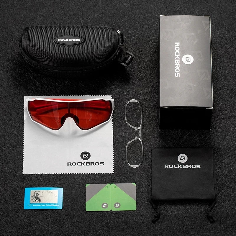 Polarized Cycling Glasses  Clear Bike