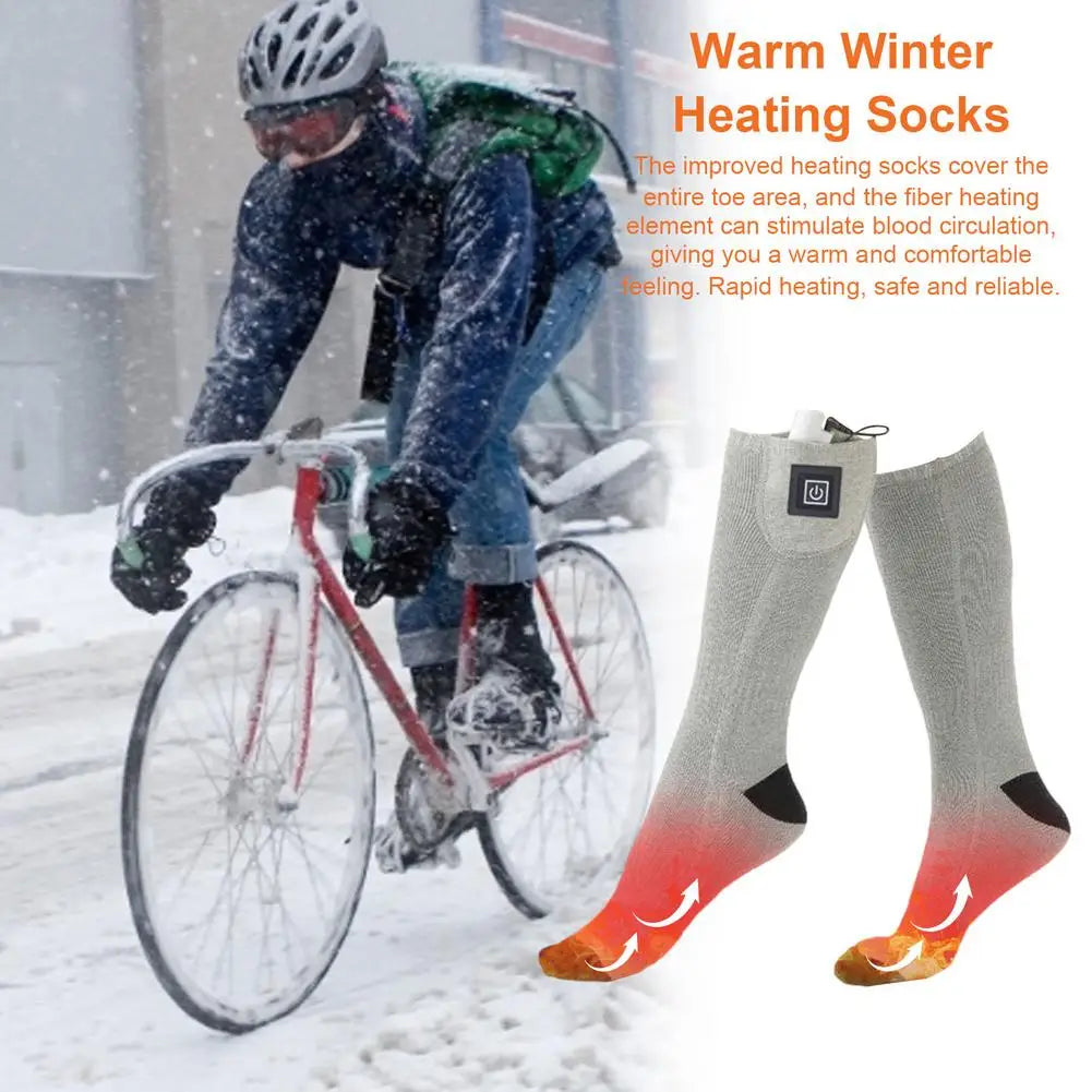Winter Electric Heating Socks