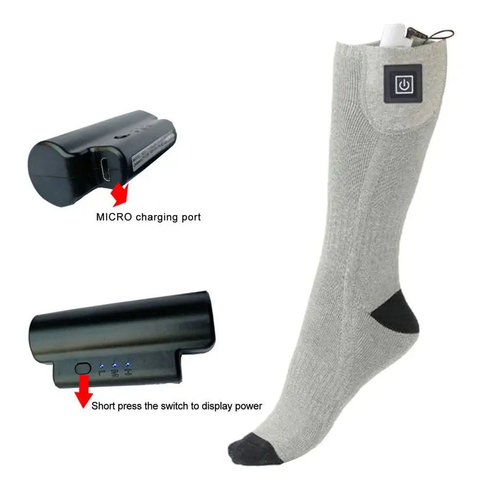 Winter Electric Heating Socks