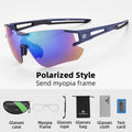 Polarized Cycling Glasses  Clear Bike