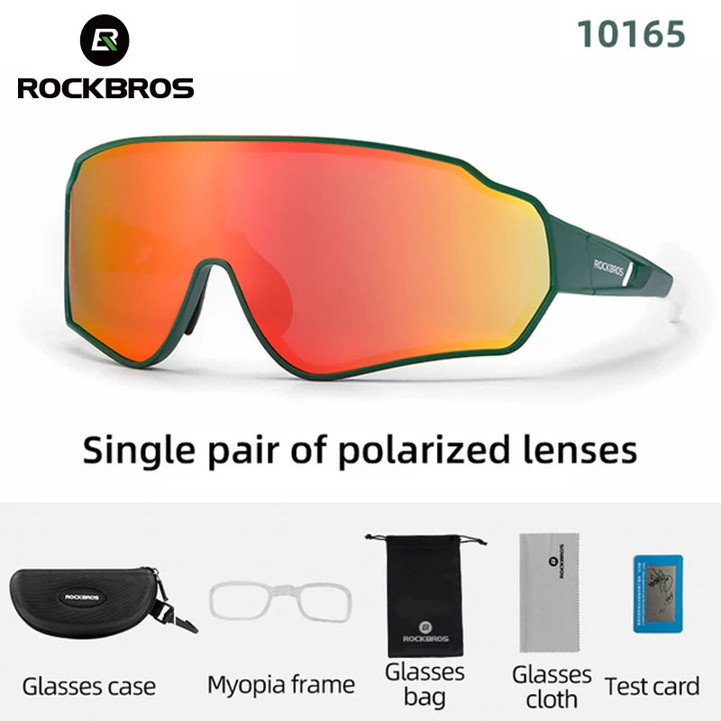 Polarized Cycling Glasses  Clear Bike