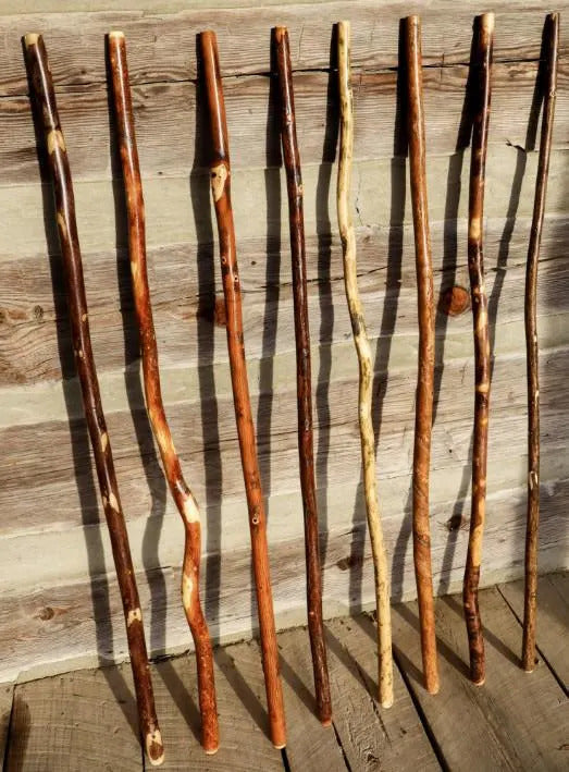 Handmade – Wooden Walking Stick (36"–72")