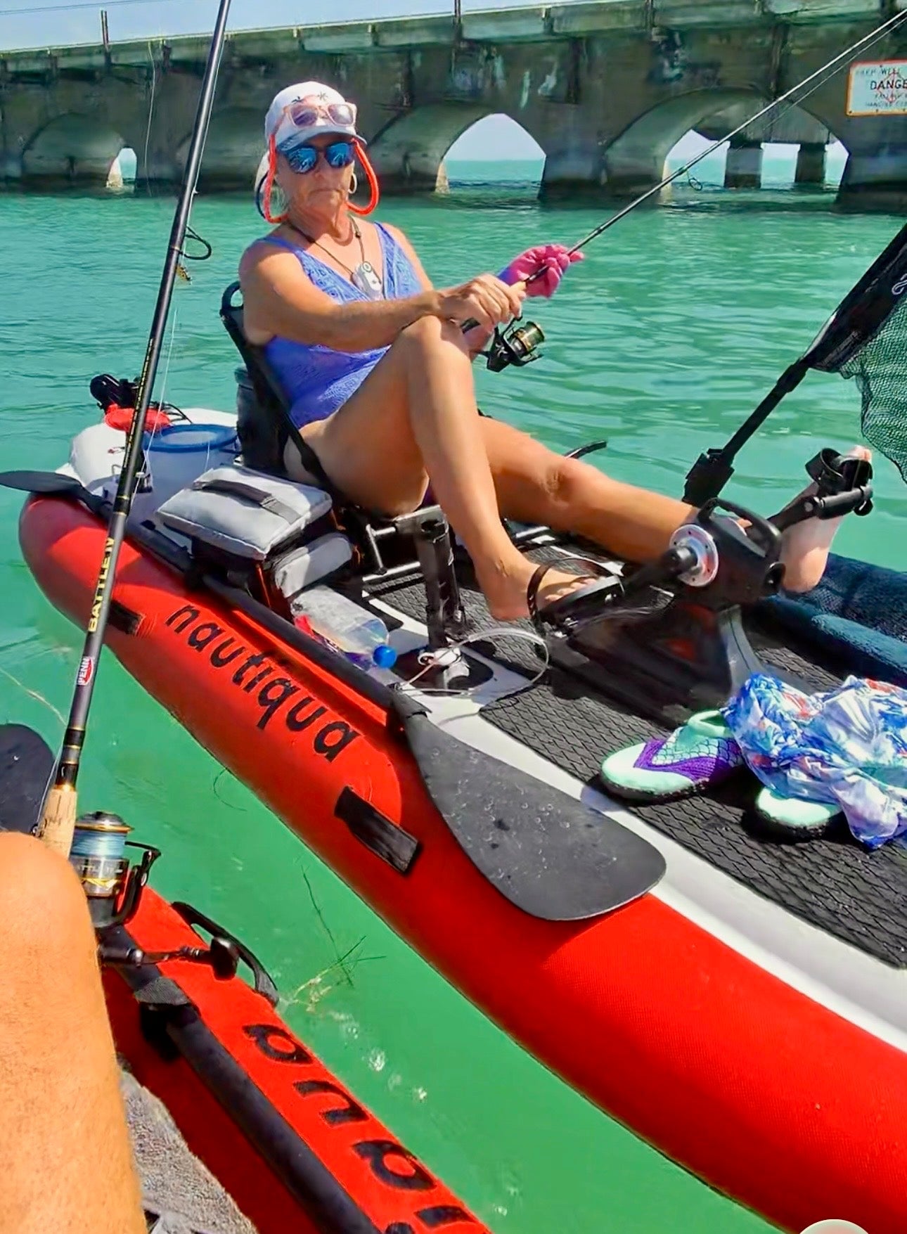 Deluxe Paddleboard Fishing Pedal Kayak