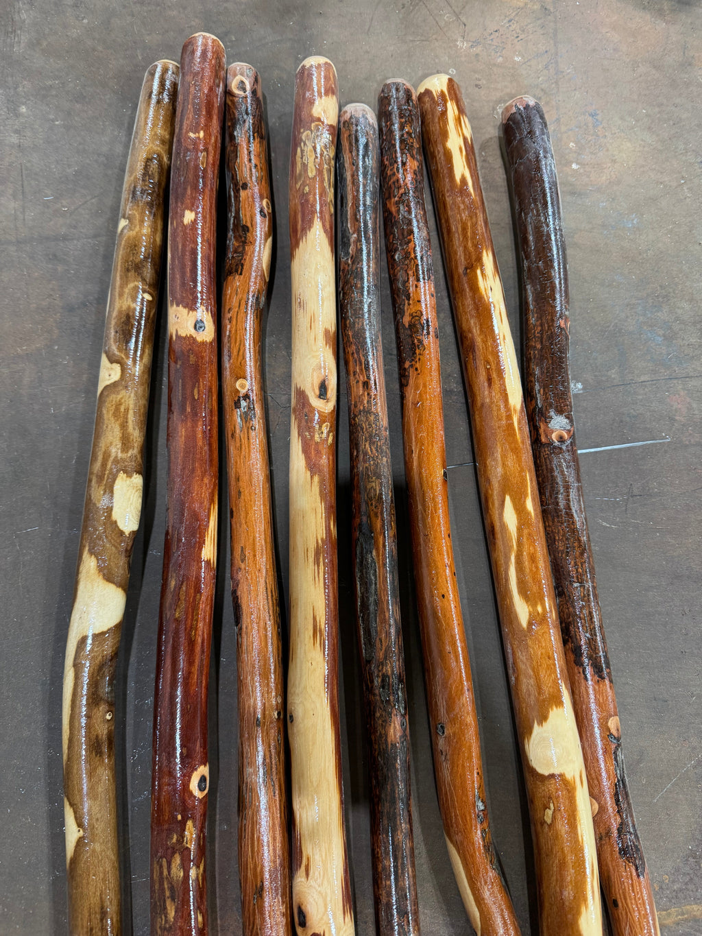 Handmade – Wooden Walking Stick (36"–72")
