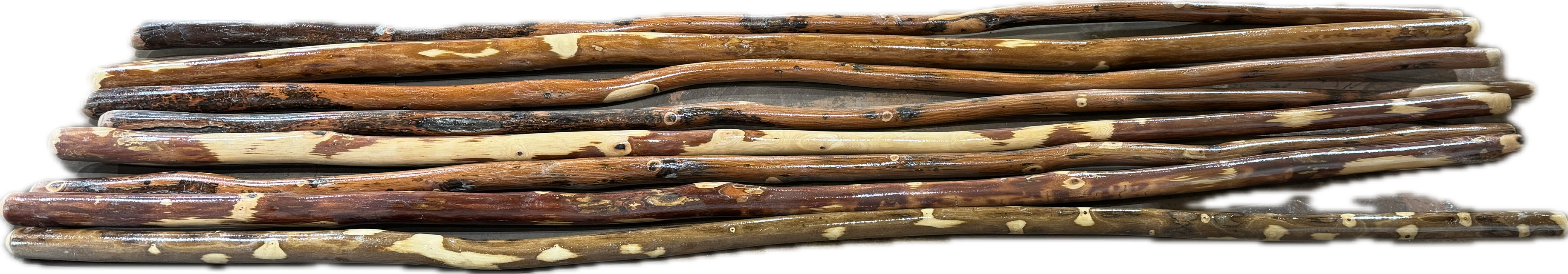 Handmade – Wooden Walking Stick (36"–72")