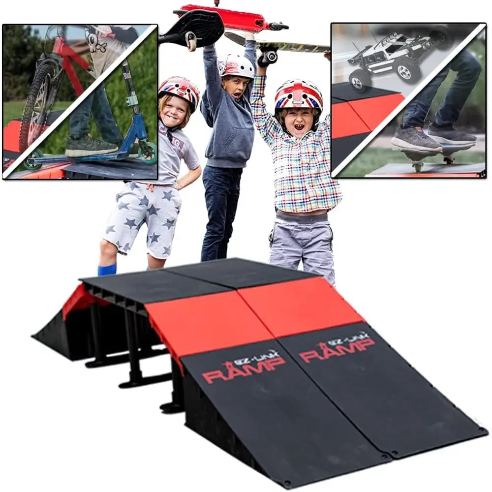 Youth Skateboards, BMX Bikes, and Kickers