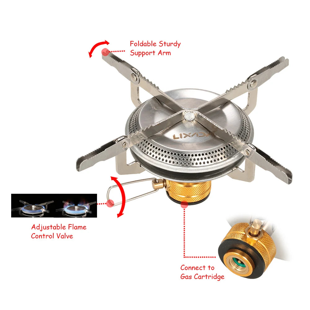 Gas Stove Hiking Backpacking Picnic Cooking Stove