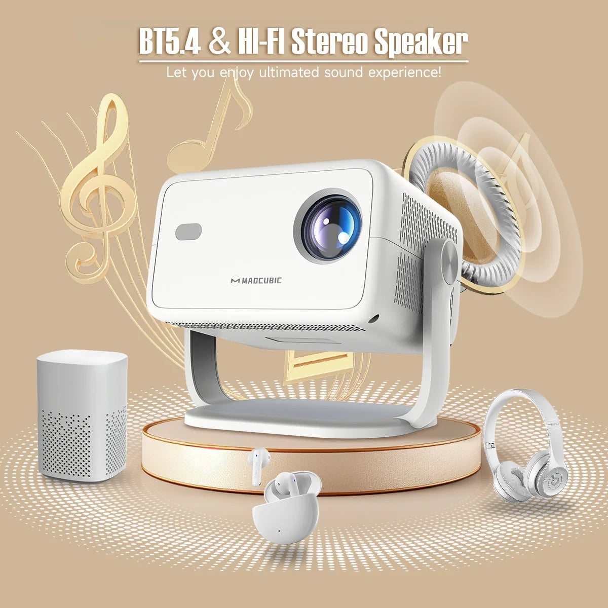 8K Projector Native 1080P Home Cinema