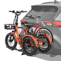 Heavy-Duty Foldable Bike Carrier for 3-Wheel Bicycles
