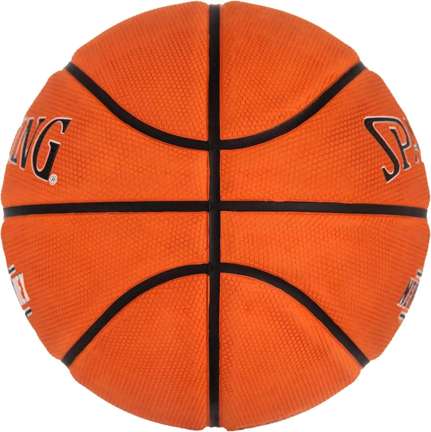 Spalding NeverFlat Hexagrip Indoor/Outdoor Basketball Size 7 Official Game Ball