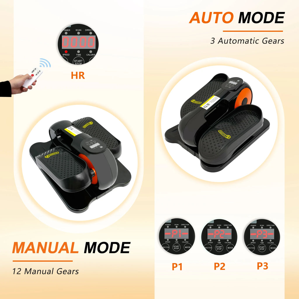 Under-Desk Elliptical Machine Leg Exerciser