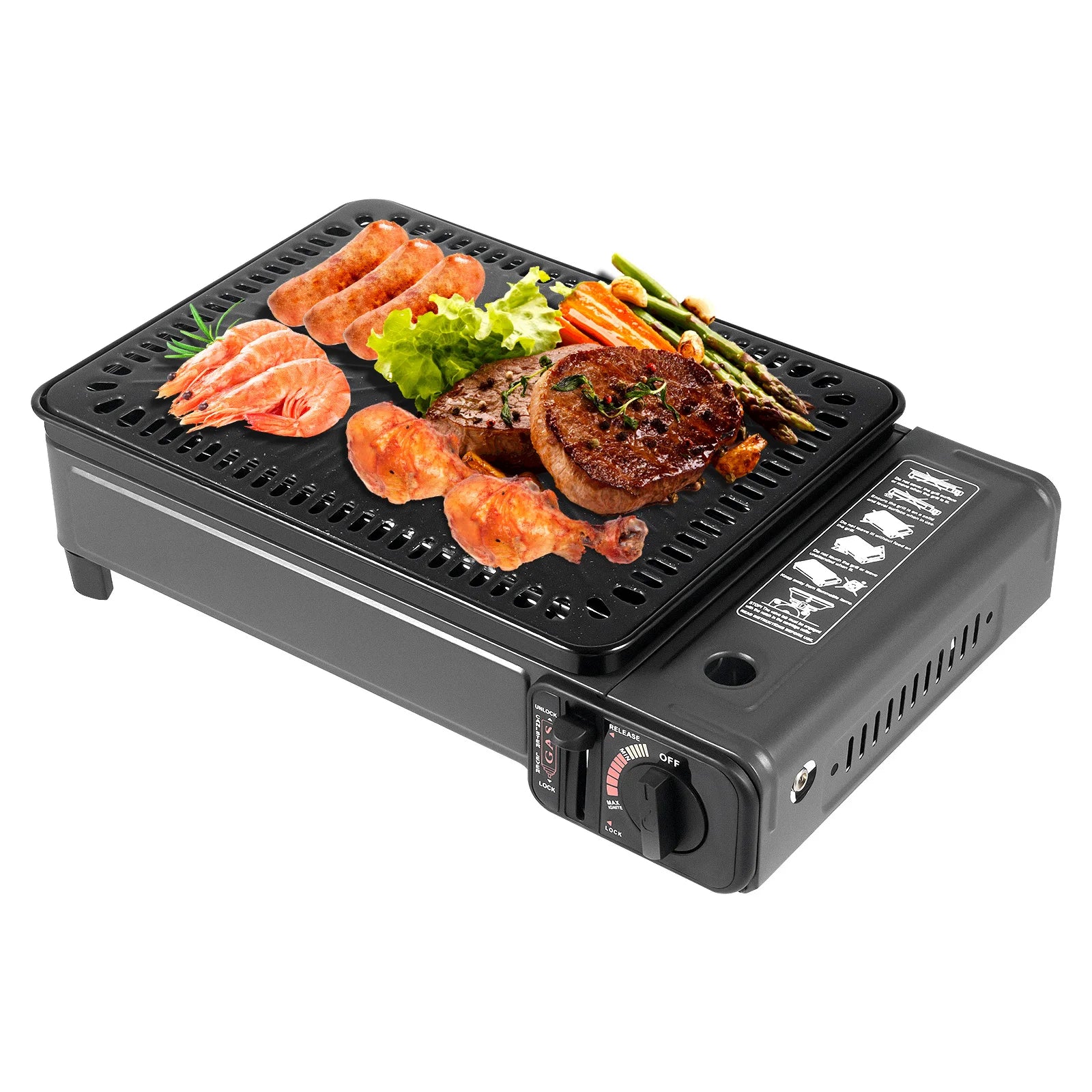 Portable Camping Grill Gas Stove Butane