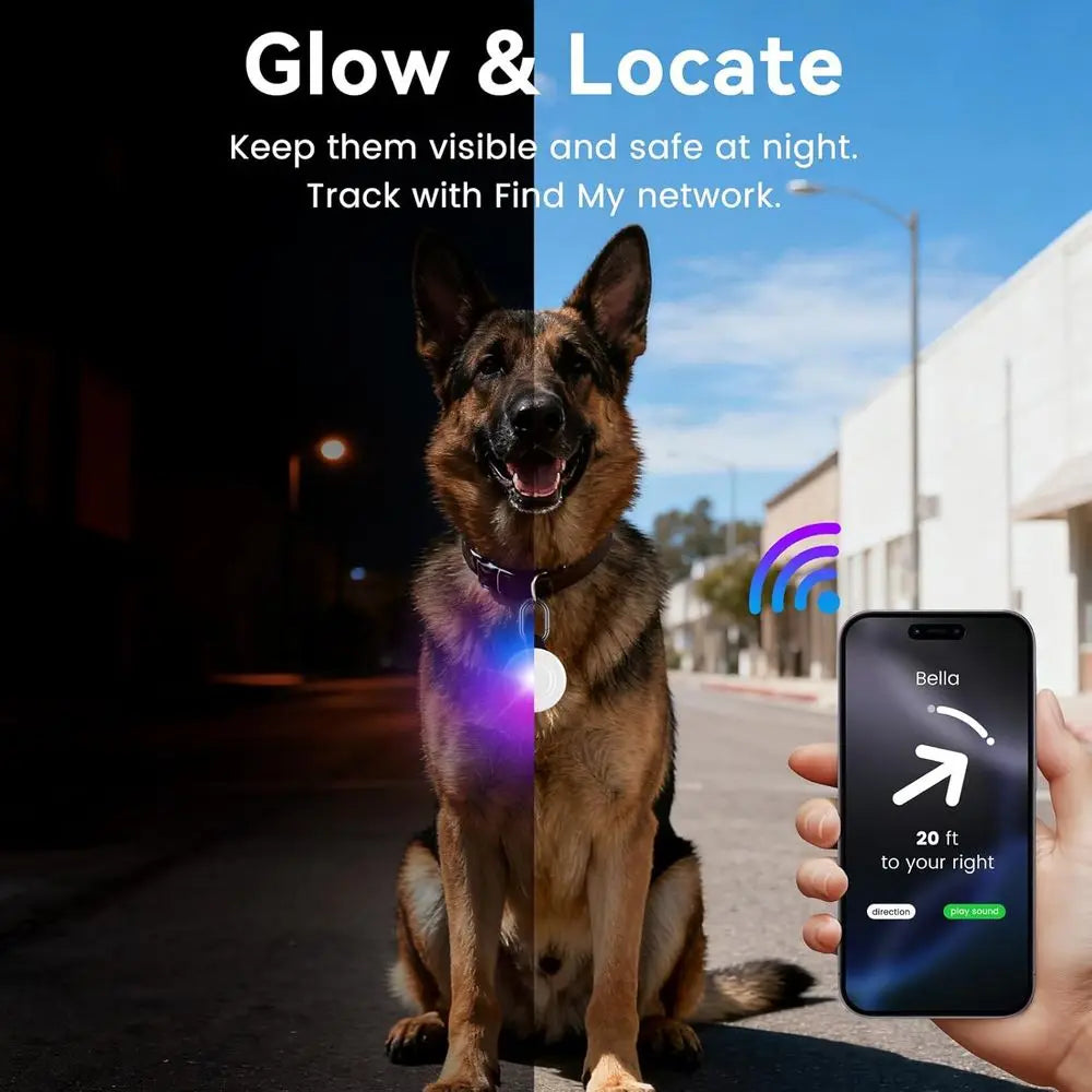 Smart Tracking Pet LED Light for iOS Only