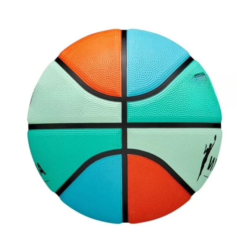 WNBA DRV Bright Outdoor Basketball - Multicolor, Size 6 - 28.5"