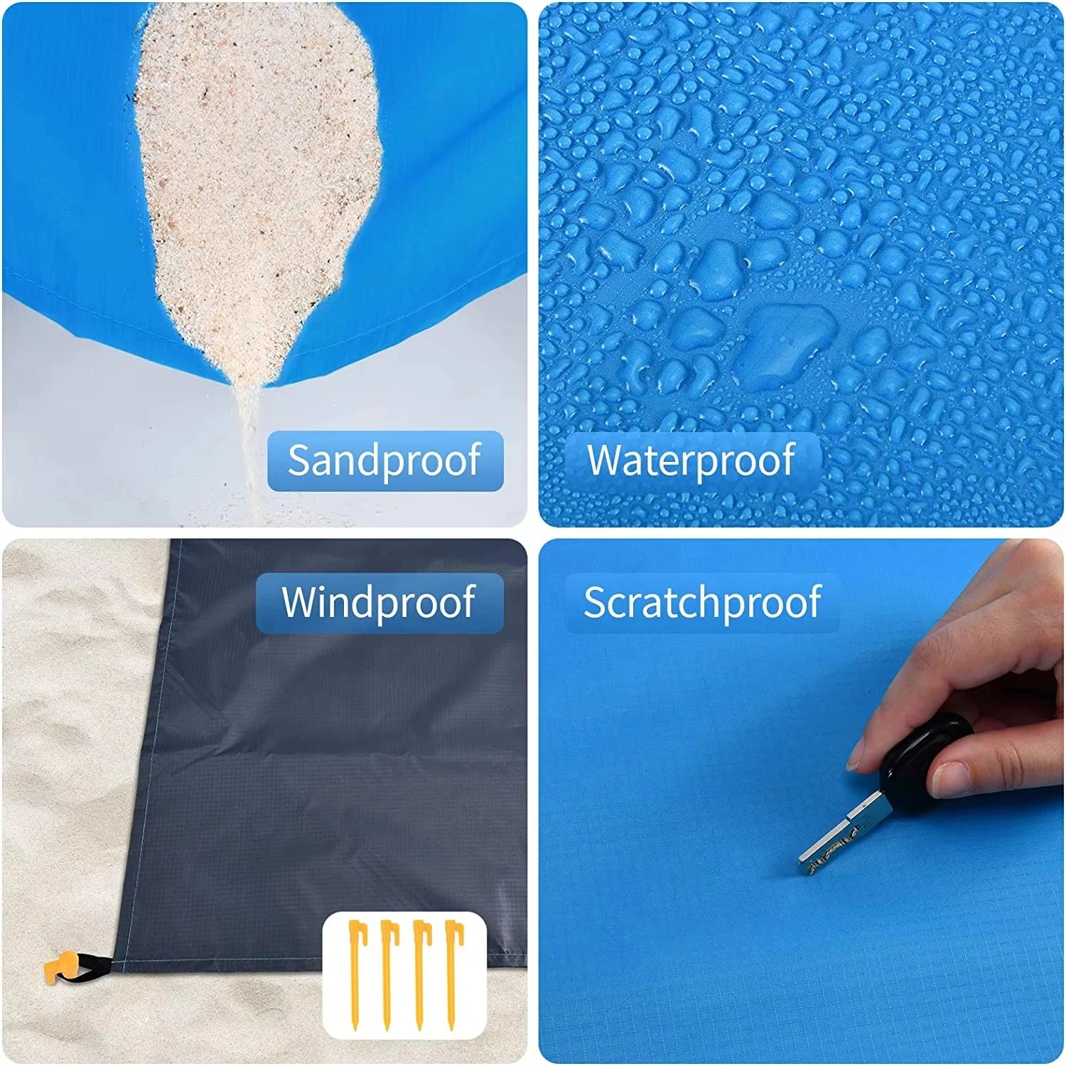 Waterproof Beach Mat Extra Large Outdoor