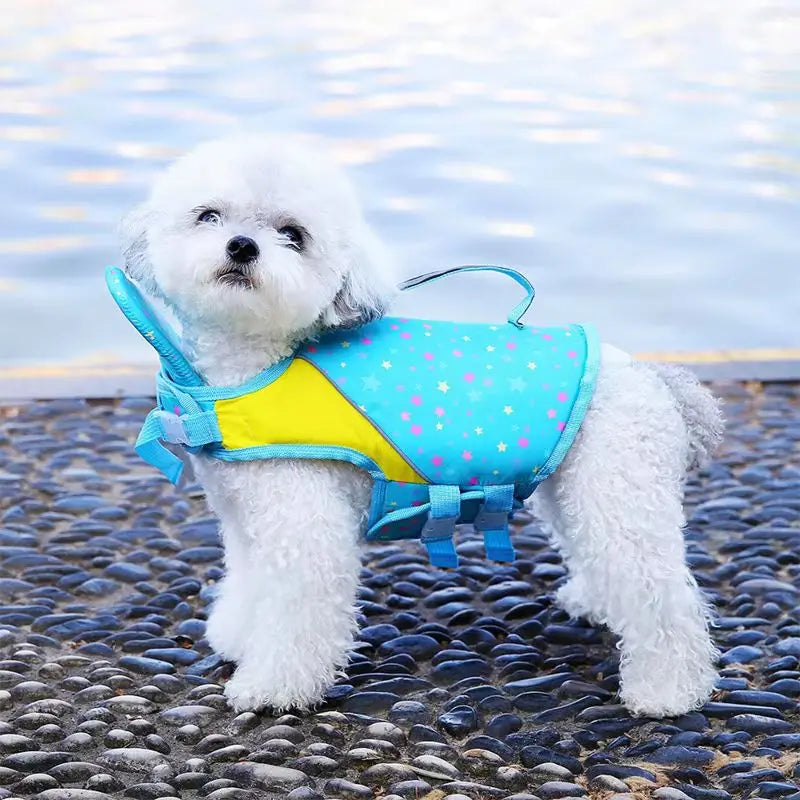 Dog Life Vest Buoyancy Clothes Adjustable