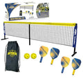Pickleball Set with Net Paddles and Balls