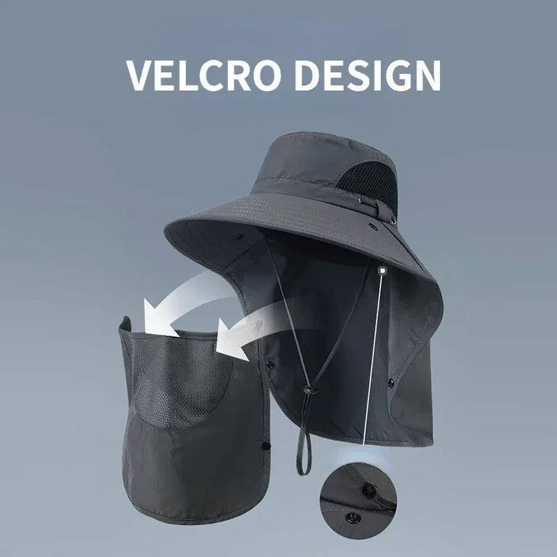 Summer Sun Hats UV Protection Outdoor Hunting Fishing