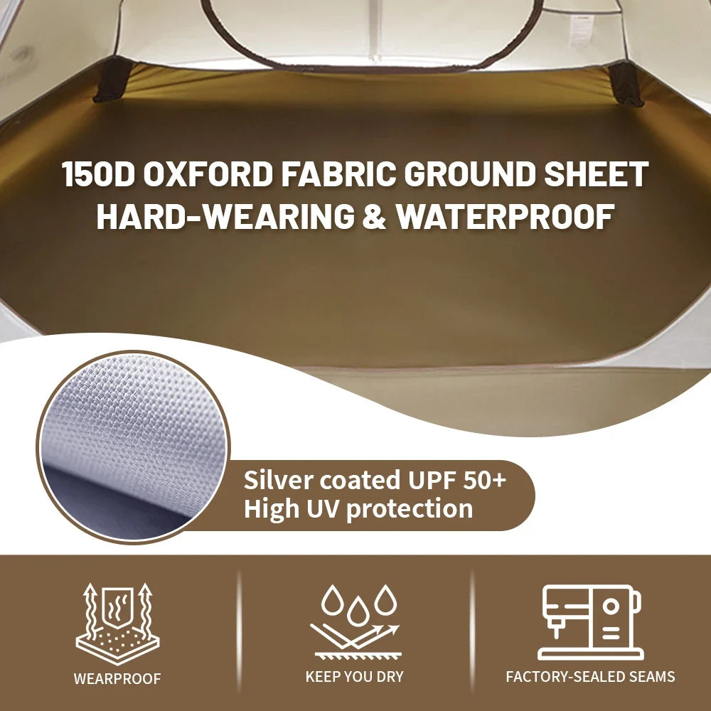 Camping Tent 2-3 People Waterproof