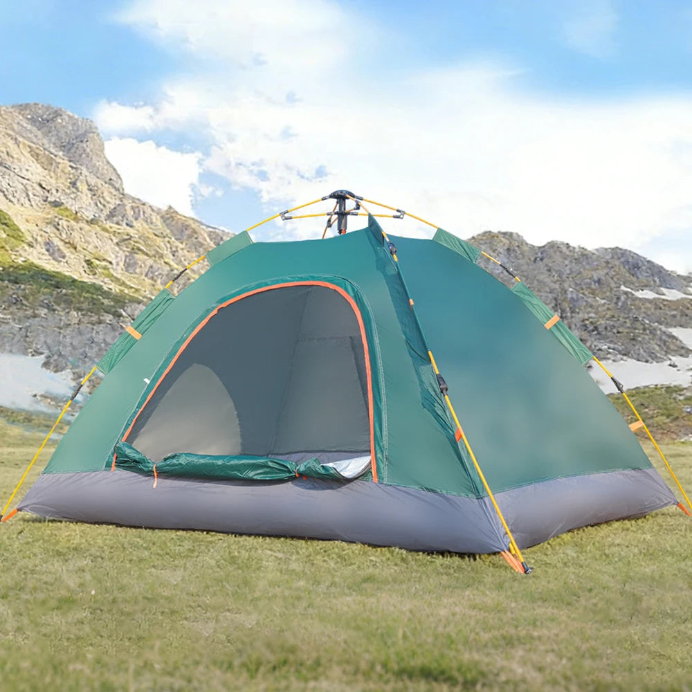 Camping Tent Waterproof Windproof with Rain Fly