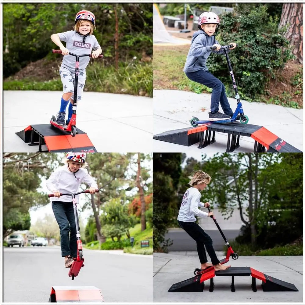 Youth Skateboards, BMX Bikes, and Kickers