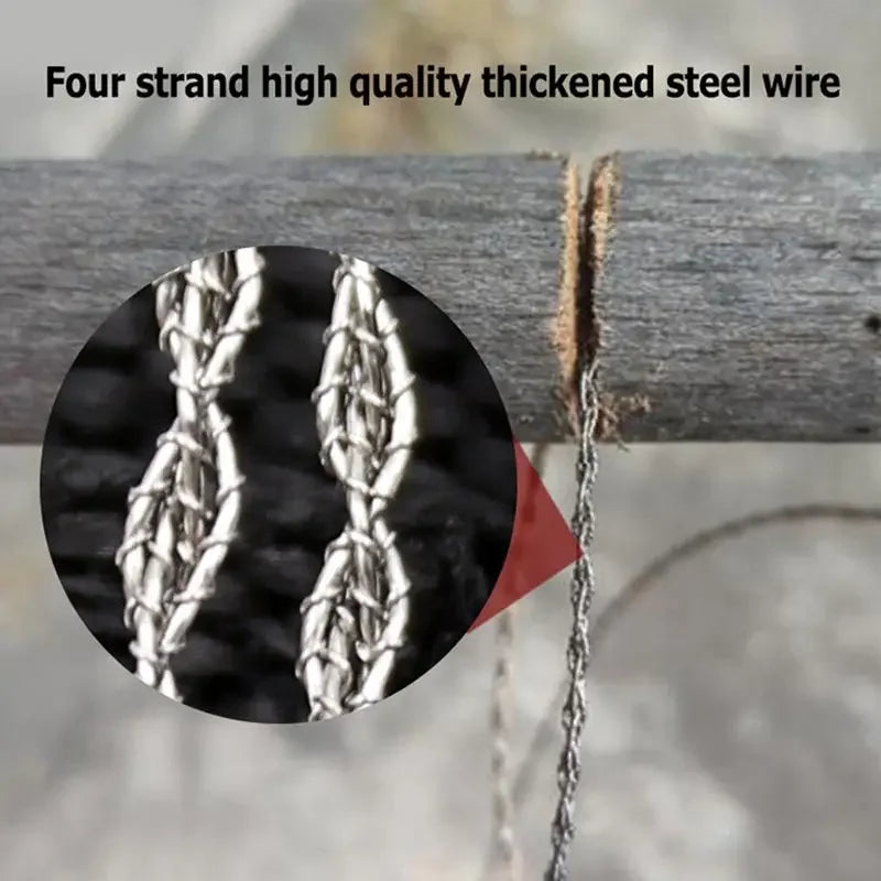 Mini Pocket Wire Saw Outdoor Camping