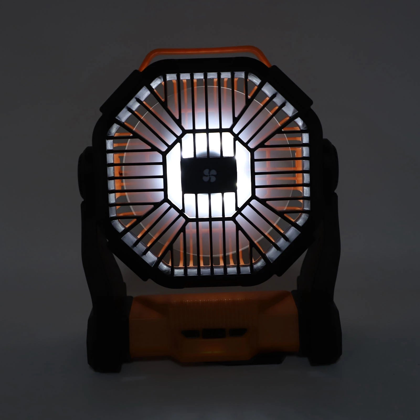 Portable Outdoor Tent Fan with LED Lantern