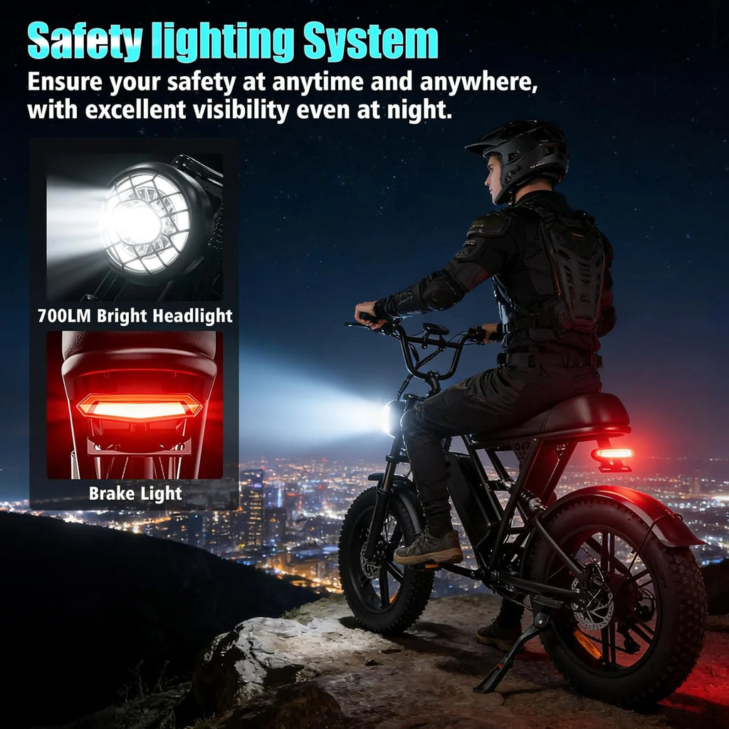 Brushless Motor Electric Bicycle  Off-road Mountain E-bike