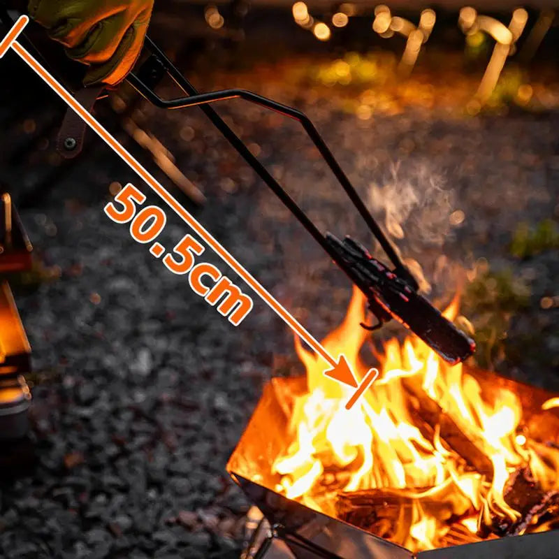Camping fire tongs 3 in 1 Fire tongs fire stick f