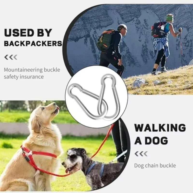 Mini Carabiner Alloy Survival Gear Mountaineering