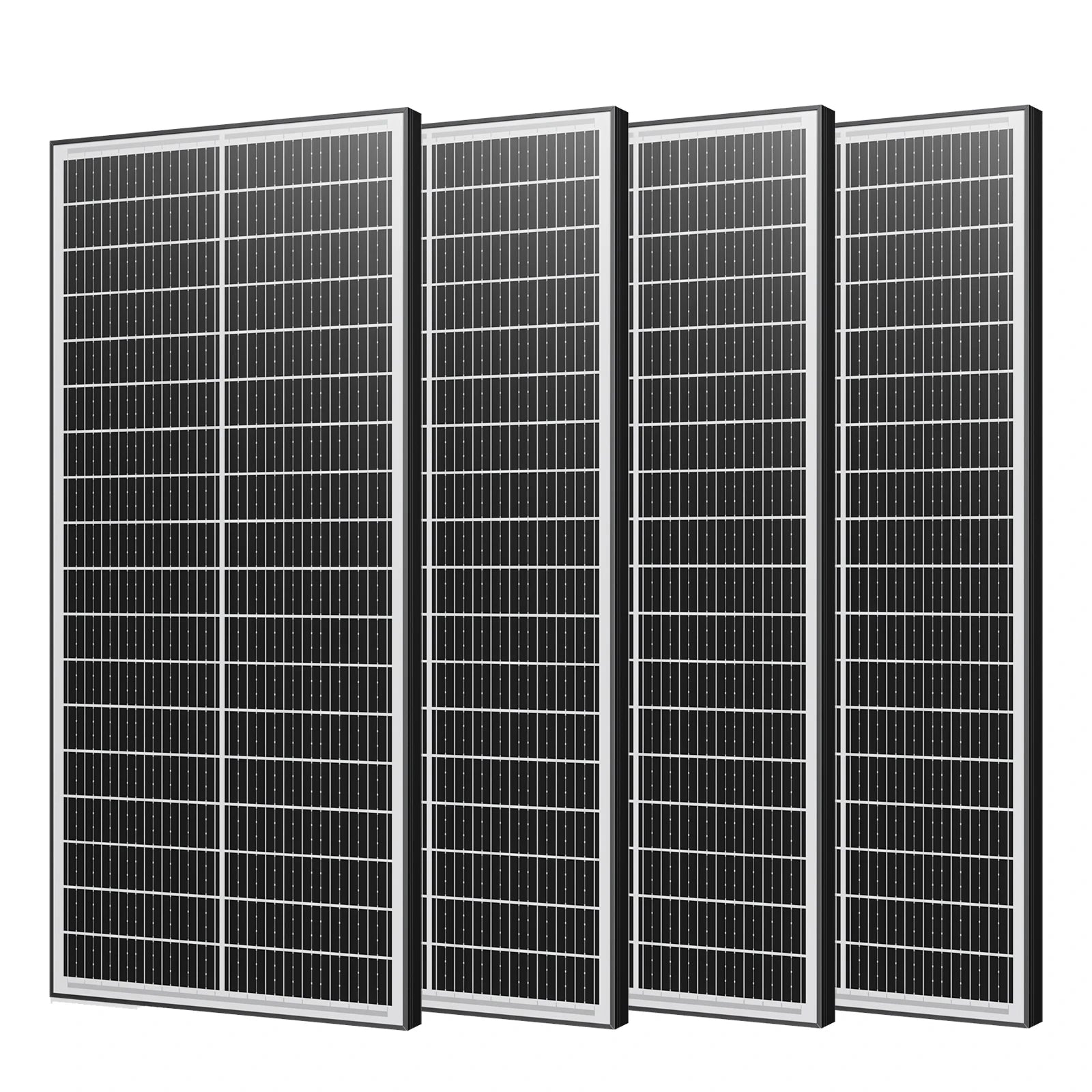 12V 400W/200W/100W Bifacial Solar Panel  Rooftop Camping