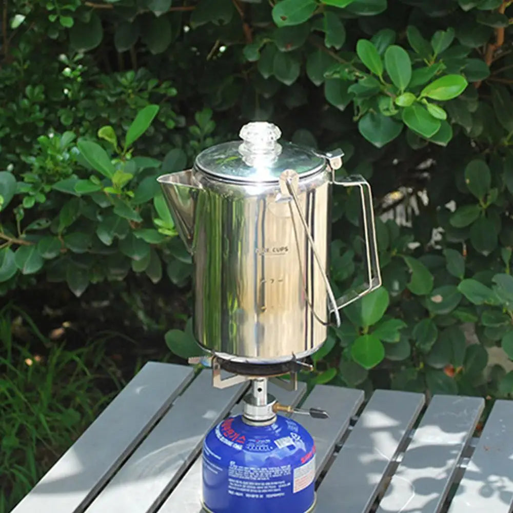 Camping Percolator Coffee Pot