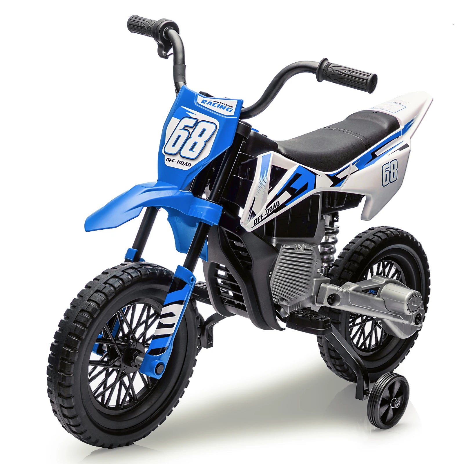 12v Kids Electric Dirt Bike with Training Wheels