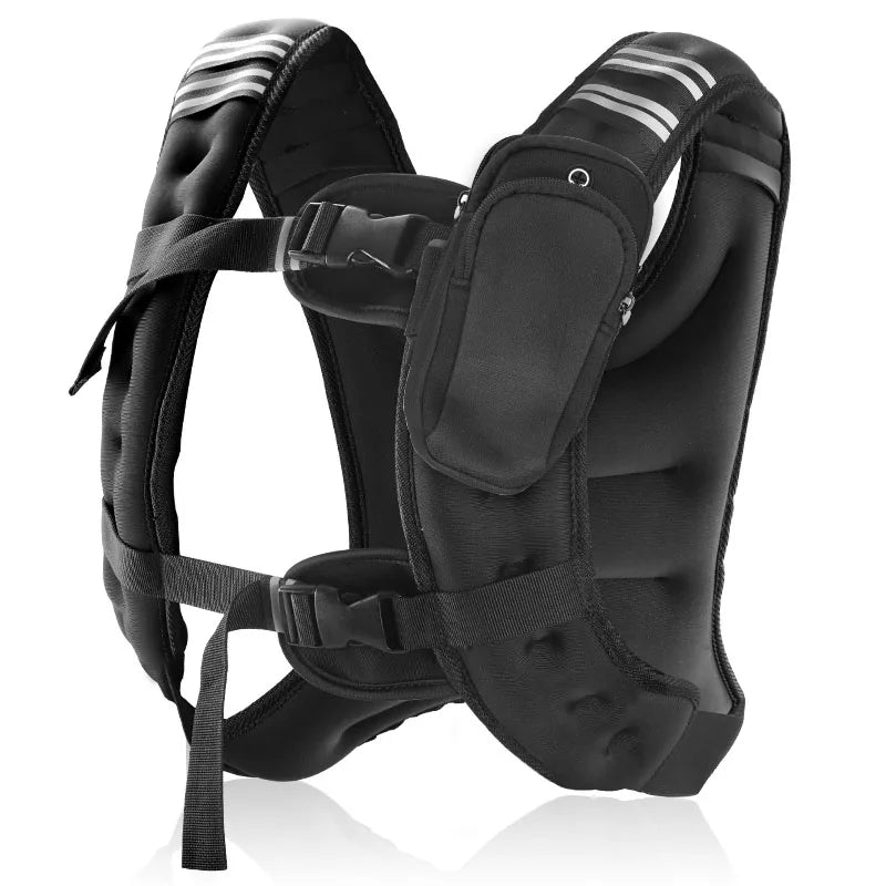 12lb Weight Vest Reflective Stripe for Workout