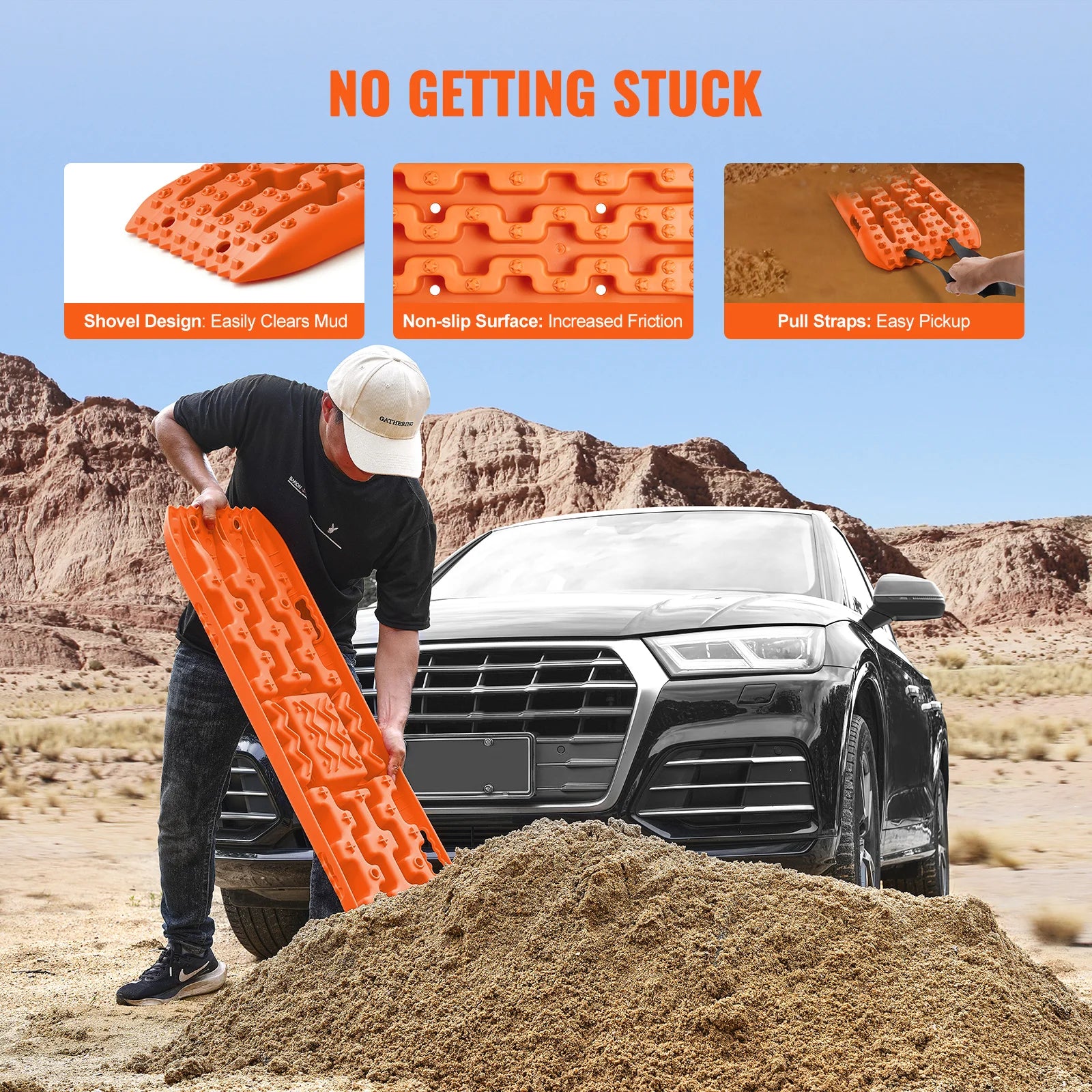 Traction Boards with PP Material Recovery Boards