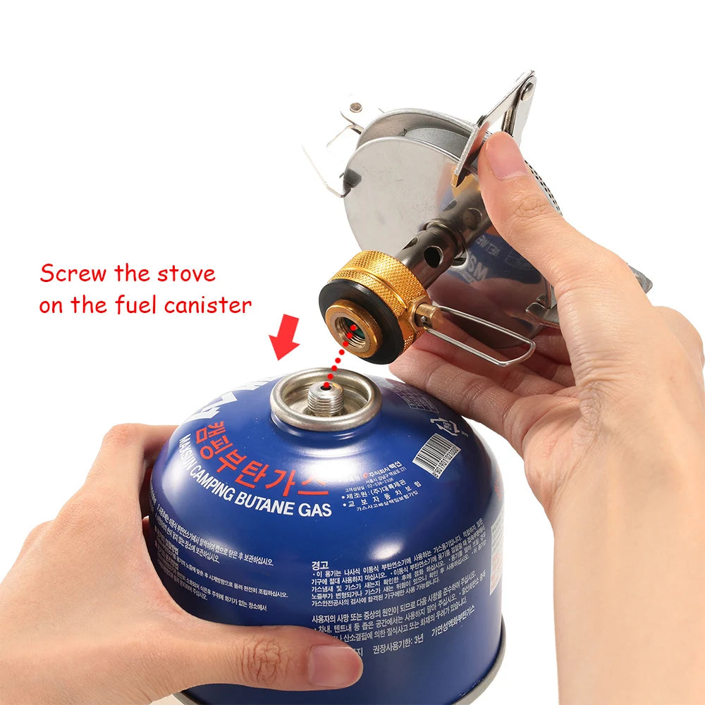 Gas Stove Hiking Backpacking Picnic Cooking Stove