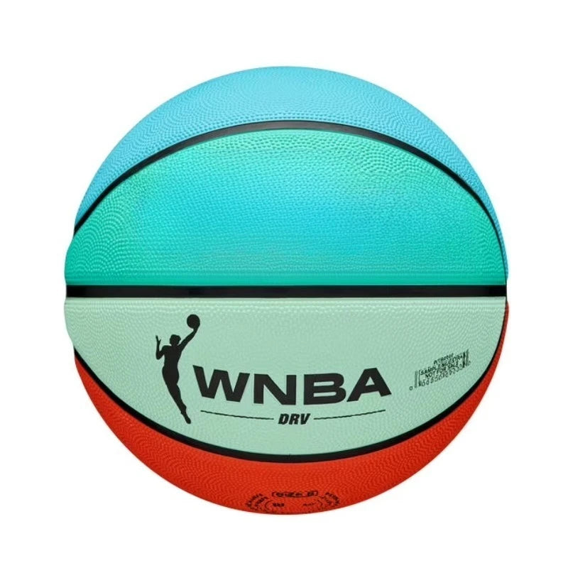 WNBA DRV Bright Outdoor Basketball - Multicolor, Size 6 - 28.5"