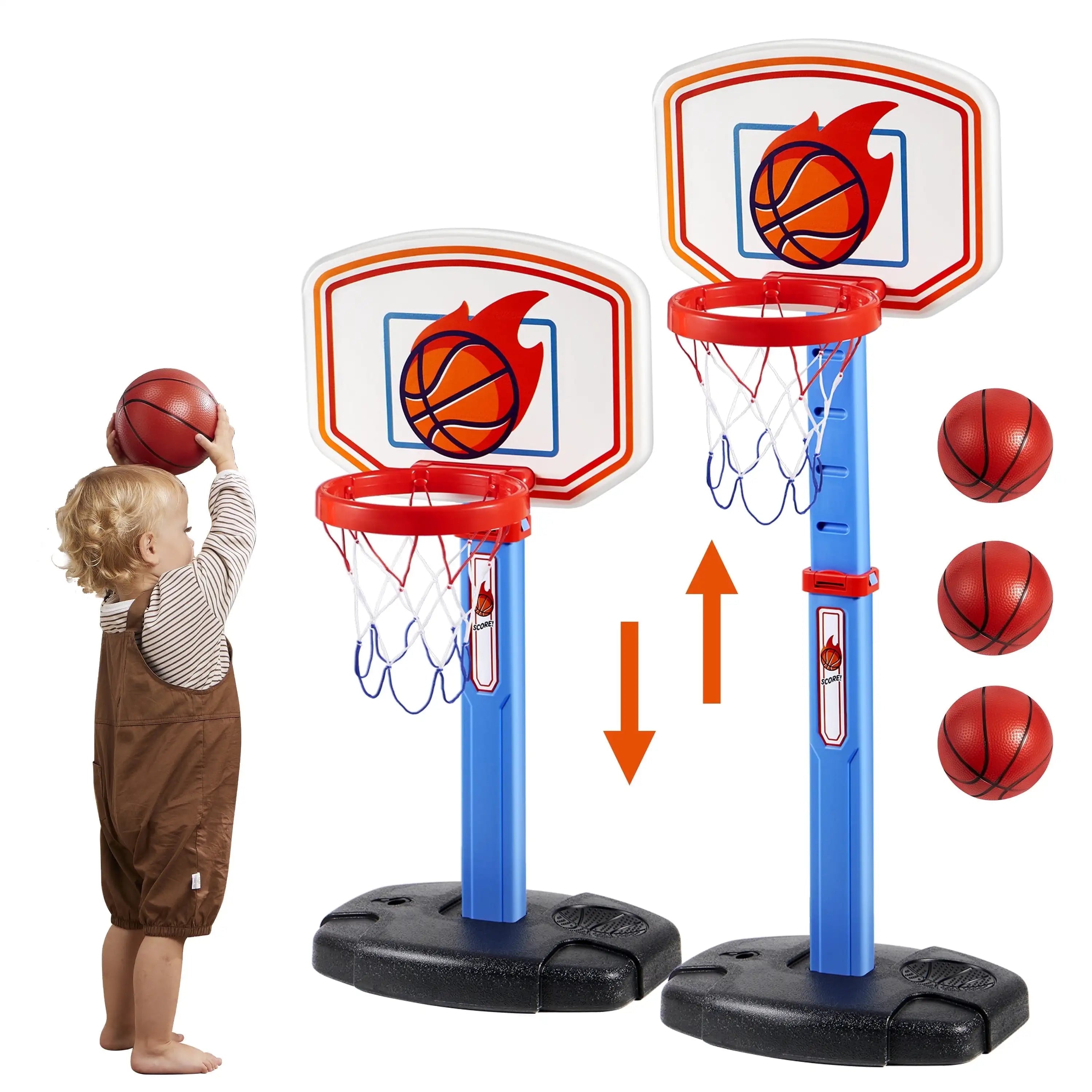 Toddler Basketball Hoop Indoor Basketball Game Set